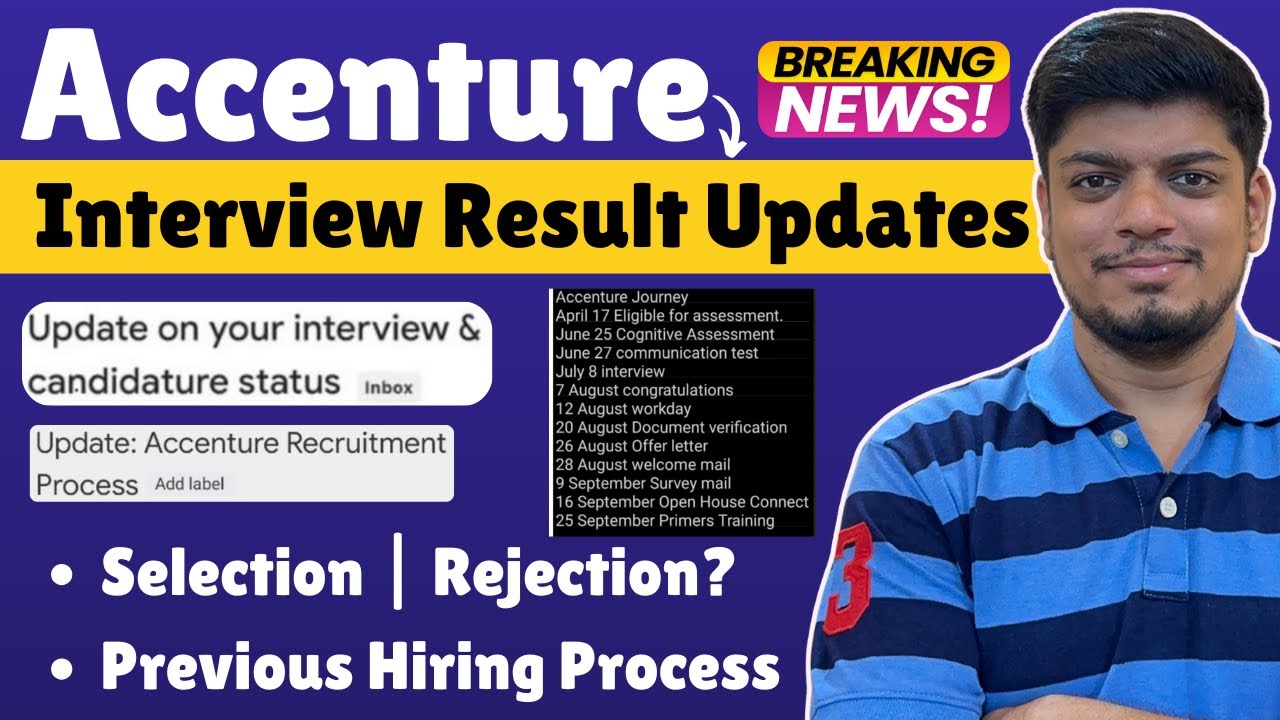 🔥Accenture Interview Result 2025 | Selection/Rejection | Accenture 29 Dec Interview Results?