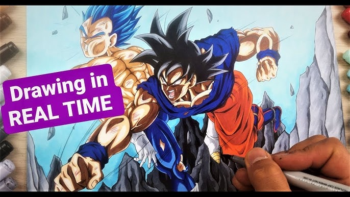 Righi-Draw on X:  Speed Drawing Goku Ultra Instinct  maitrisé ✍🏻 @db_times @OfficialDBU @Marty_japan @SussucreYT @MLRtania   / X