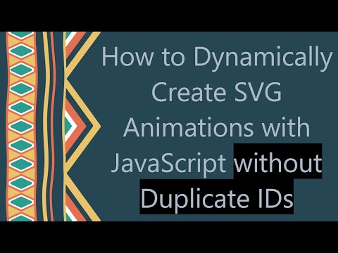 How to Dynamically
