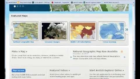 Creating an ArcGIS Online Account