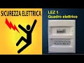 1-Sicurezza elettrica - Il quadro elettrico