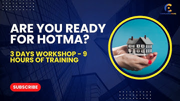 Mastering HOTMA | 3 Days Workshop-9 Hours Of Training | WEBINAR