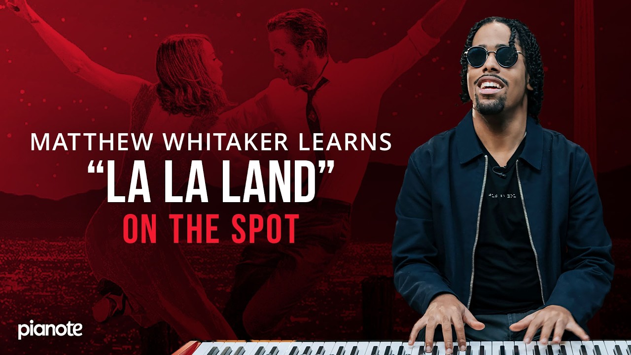 Pro Pianist Learns La La Land Piano Theme On The Spot | Ft. Matthew Whitaker