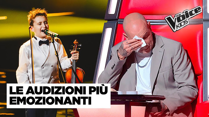Le Audizioni più EMOZIONANTI 😭 di The Voice Kids