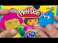 Play Doh Dora the Explorer playdough playset by unboxingsurpriseegg