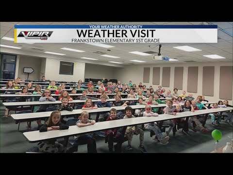 Weather Visit: 1st Grade Frankstown Elementary School