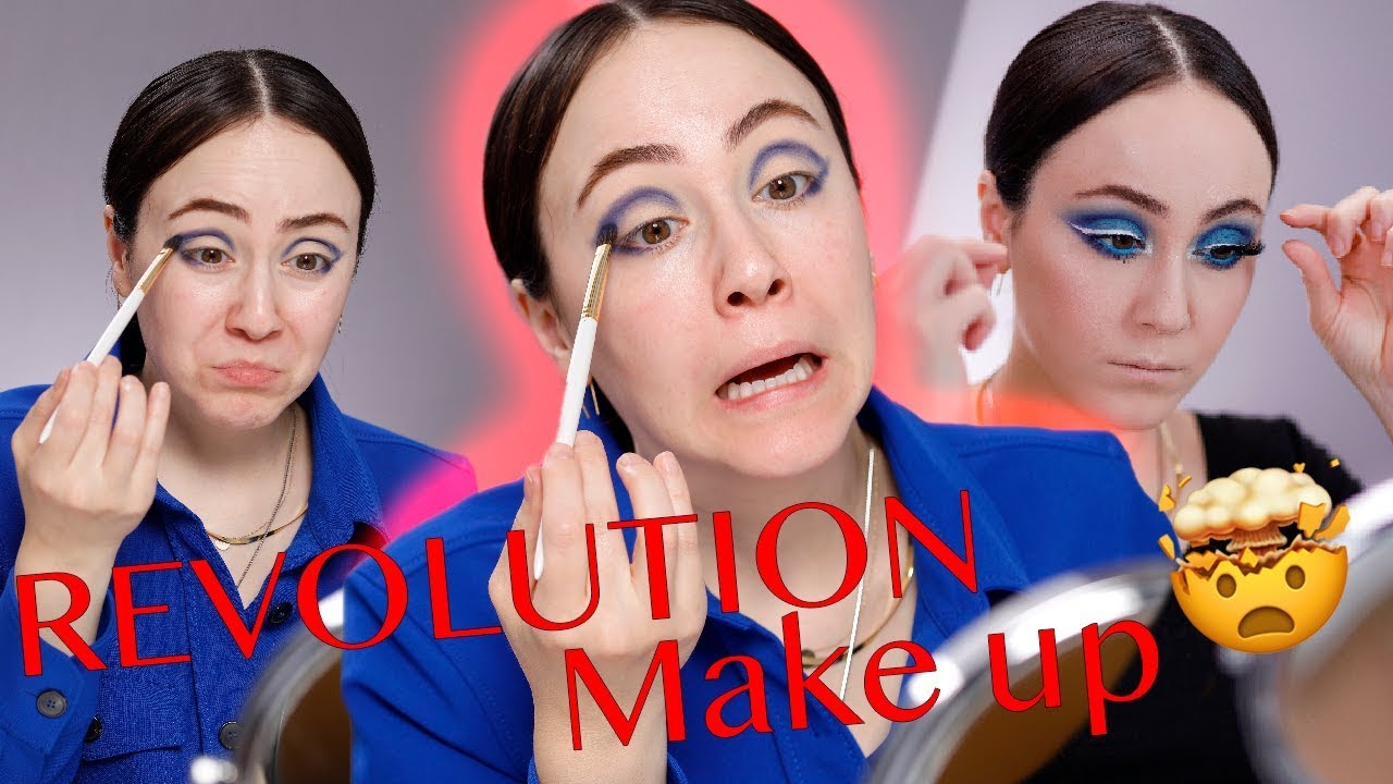 WHAT?! Makeup Revolution PRO im TEST 🚨First Impression von neuem Drogerie Makeup 🍦 Hatice Schmidt