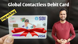 Sbi Global Contactless International Debit card | Rupay / Visa