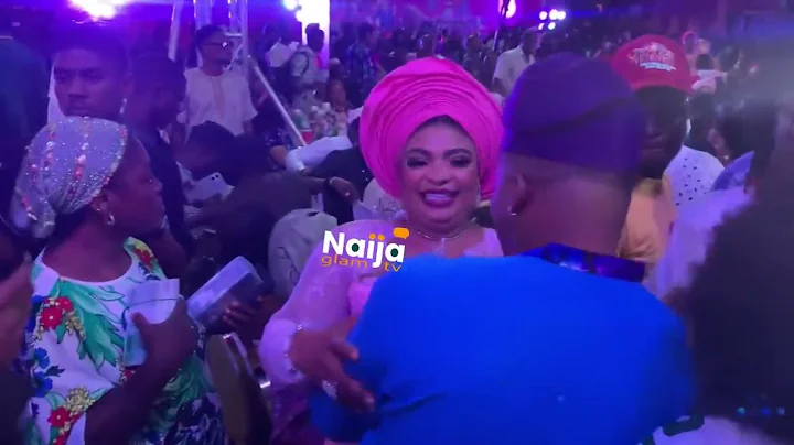 TWO FIGHTING: Watch the moment Laide Bakare and Eniola Badmus almost threw heavy punches