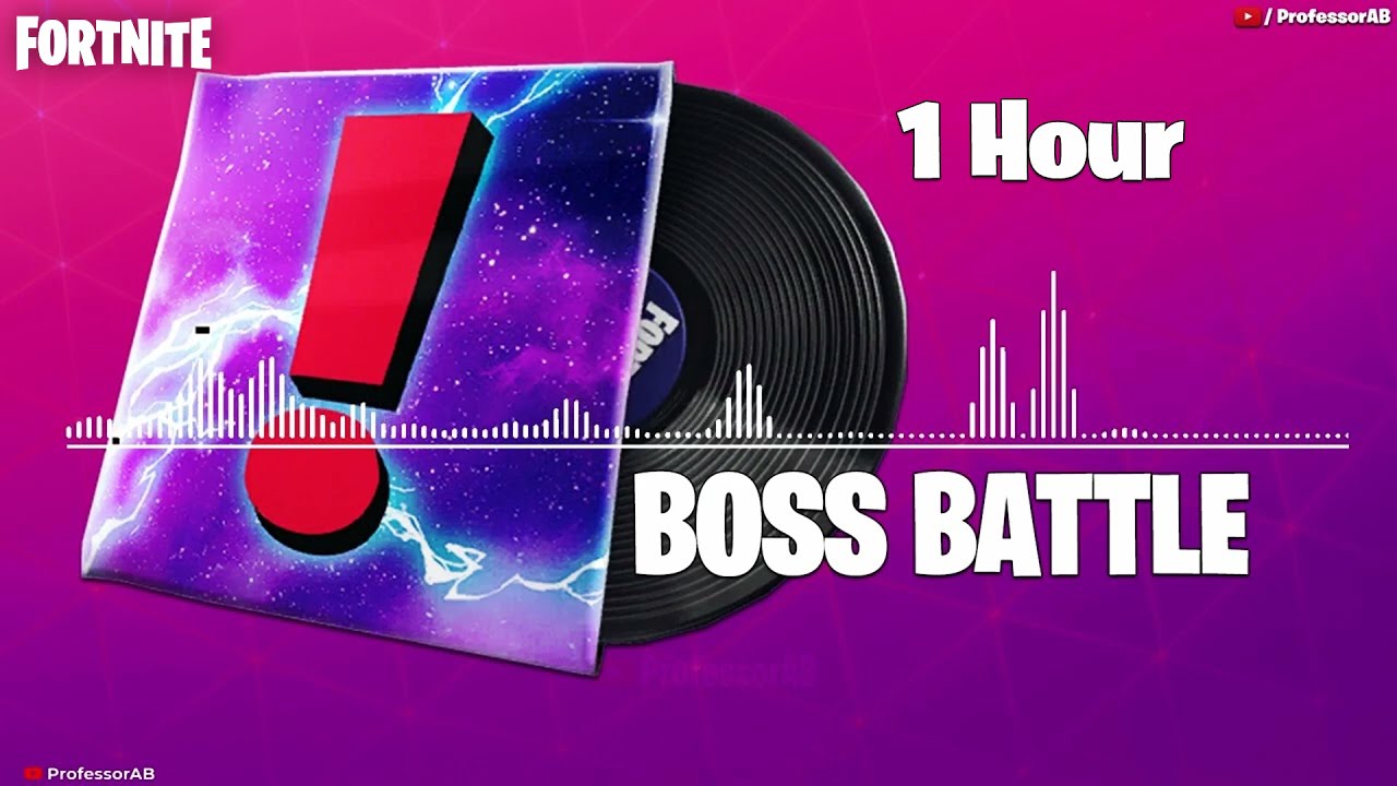Fortnite Boss Battle Lobby Music 1 Hour Version