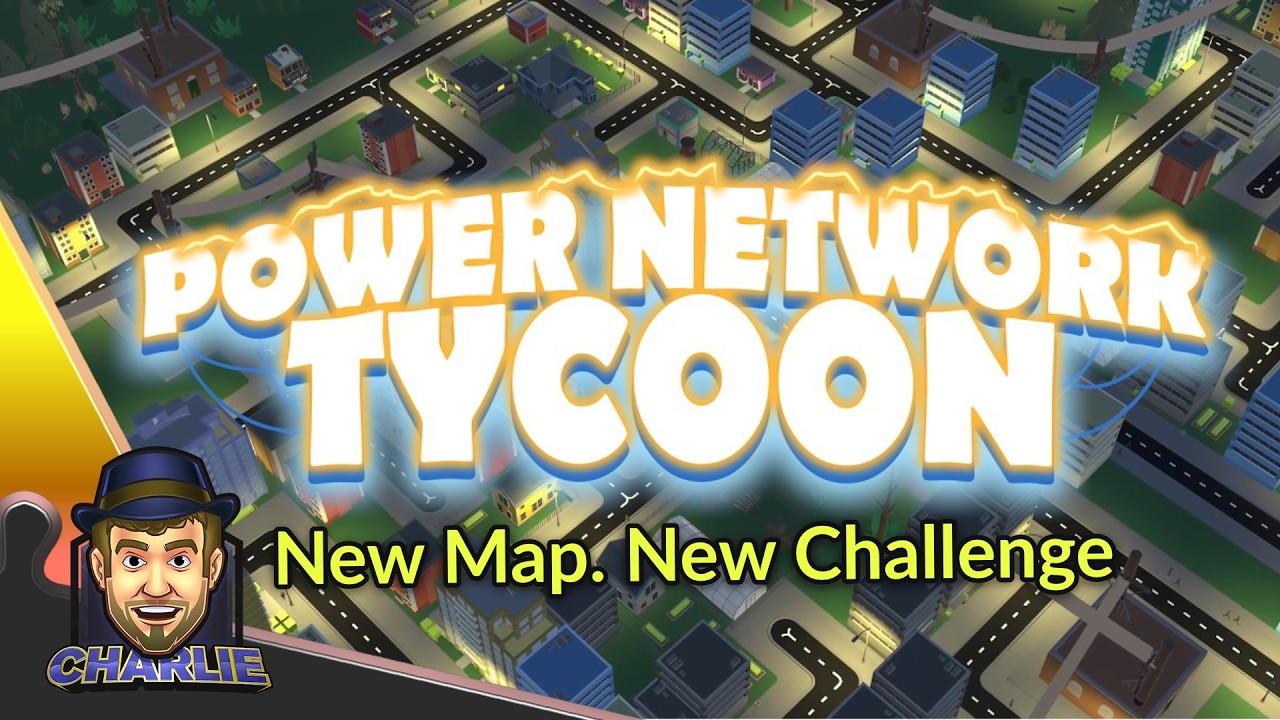Power Engineering On A Whole New Map! - Power Network Tycoon Gameplay - 02