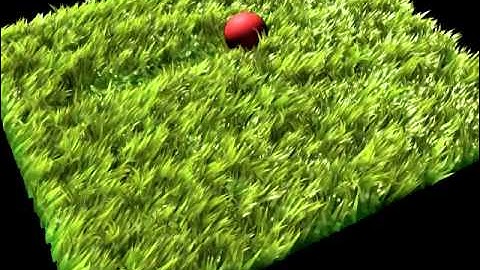 Dynamic Grass Simulation In 3ds Max - Preview