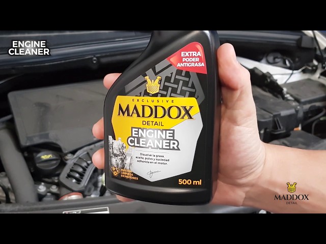 Maddox Detail Engine Cleaner Limpiador de Motores. Disuelve la Grasa,  Aceite y Suciedad en el Motor 