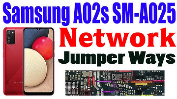 Samsung A02s SM A025 Network Problem Repair All Supply Line Jumper Ways #GSM_Free_Equipment