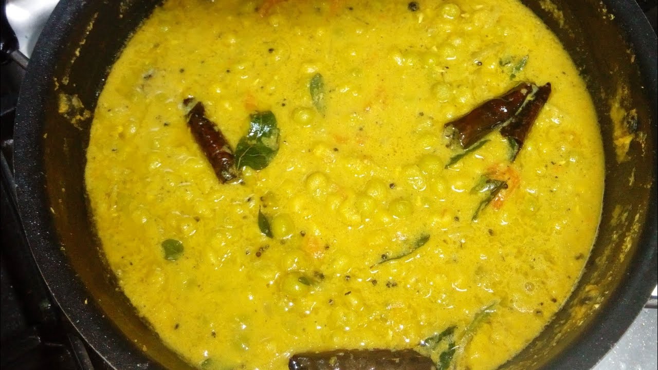 ഈസി & ടേസ്റ്റി ഗ്രീൻ പീസ് കറി easy green peas curryKerala style