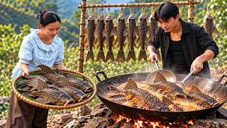 Cooking Pleco (Janitor Fish) with My Wife | Traditional Village Cooking