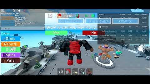 (Weight Lifting Simulator 3) Gui