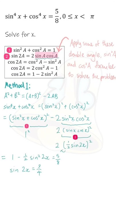 Use Sin Cos Double Angle Formula To Solve Trigonometric Identities use-sin-cos-double-angle-formula-to-solve-trigonometric-identities