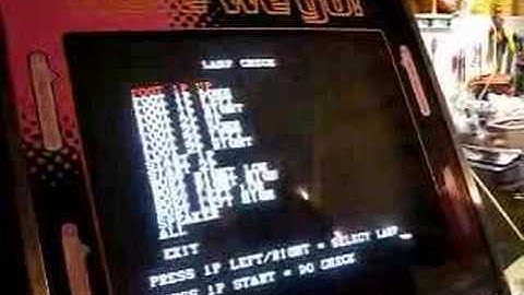 DDR Machine Operation Check