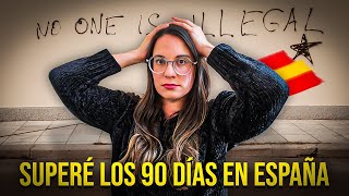 ¿Qué pasa si me quedo más de 90 días como turista en España?