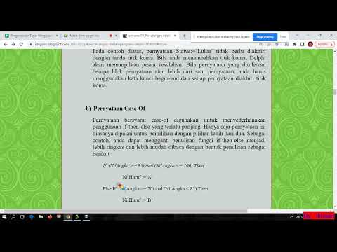 Percabangan If Then Atau Case Of Pada Delphi Rekaman Percabangan If Then Atau Case Of Pada Delphi Rekaman