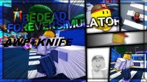 How to get Sniper AWP+Knife at be dead forever simulator BDFS