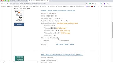How to Adopt Books in the CSU Bookstore