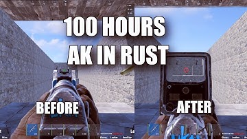 I spent 100 hours learning the AK Recoil | Spray Progression | Rust