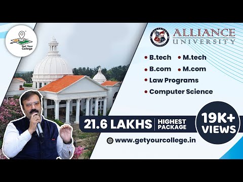 Alliance University Bangalore I Placements I Get Your College I Hightest Package