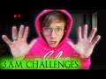 SCARY 3 AM CHALLENGES YOU CAN DO AT HOME | Sam Golbach