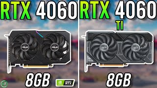 RTX 4060 vs RTX 4060 Ti  Tested in 2024