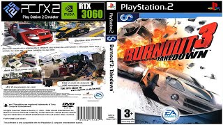 Burnout 3 Takedown - (PS2 - PCSX2 Version 1.7.x) Max Settings 4k/60fps