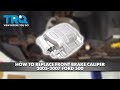 How to Replace Front Brake Caliper 2005-2007 Ford 500