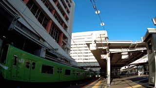 JR天王寺駅電車発車・到着