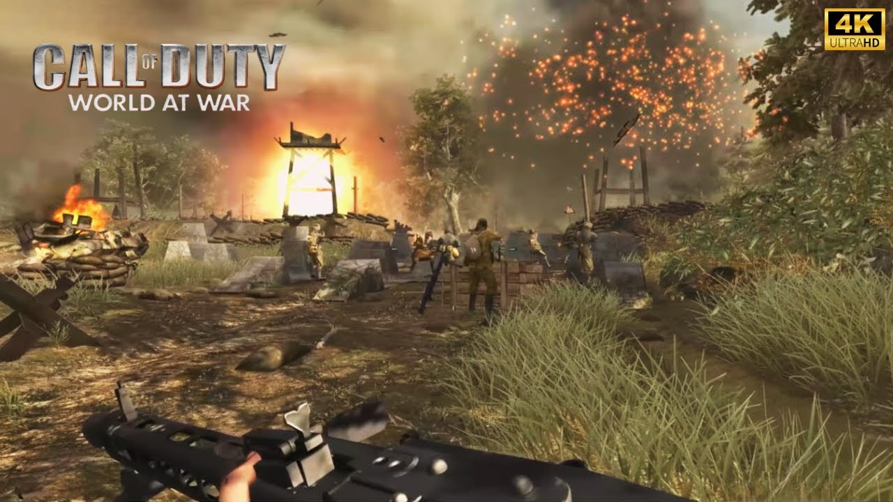 Their Land, Their Blood – COD World at War Mission 5 (No Commentary)