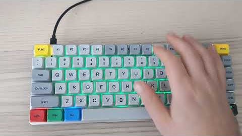 QMK RGB matrix effect masking and color override per layer