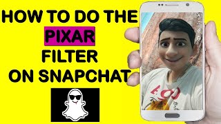 HOW TO DO THE PIXAR FILTER ON SNAPCHAT | CARTOON 3D STYLE FILTER ON SNAPCHAT | PIXAR FILTER SNAPCHAT