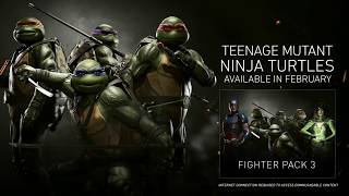 Injustice 2 Teenage Mutant Ninja Turtles Gameplay Trailer 4K