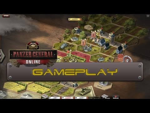 Panzer General Online Campaign Gameplay