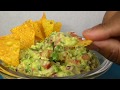 Como fazer um delicioso guacamole mexicano, fácil