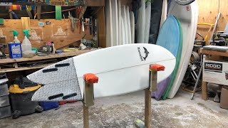 Shaping and Glassing a Surfboard at Home