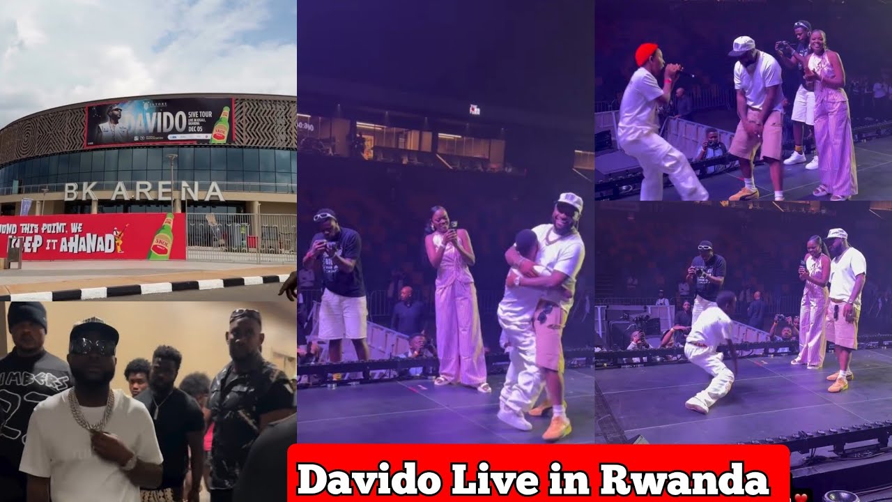 Davido Live in Rwanda 5ive — тур сегодня вечером