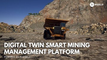 Digital Twin Smart Mining-Powered by 51WORLD