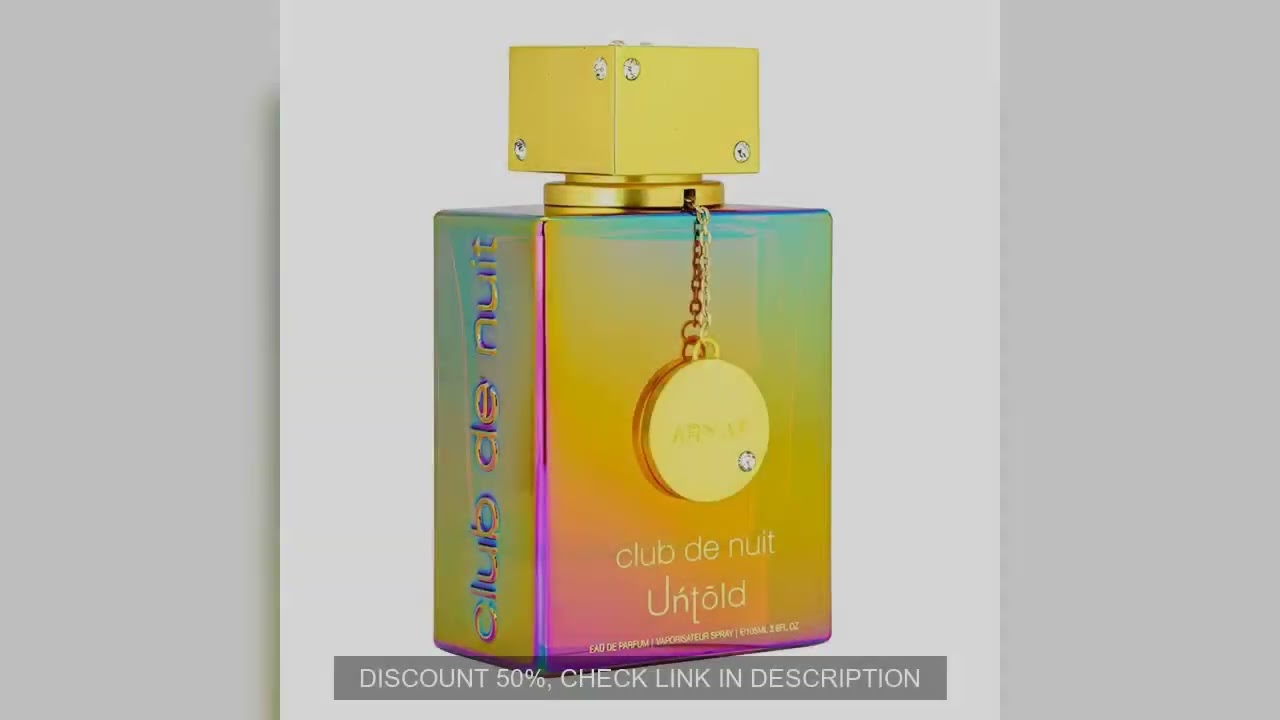 Armaf Club De Nuit Untold for Men Eau de Parfum Spray, 3.6 Ounce