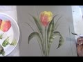 One Stroke Fast and Simple Tulip