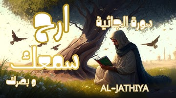 ارح سمعك و بصرك سورة الجاثية   The Muslim Nation AL-JATHIYA    [4k] عبد الرحمن العوسي