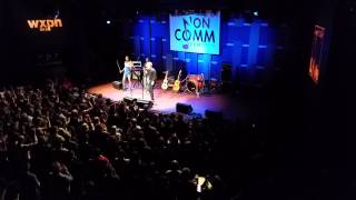 Glen Hansard and Shawn and Frank at Noncomm