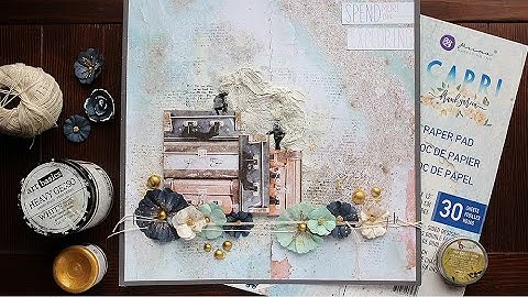 A quick layout using Capri by Riikka Kovasin