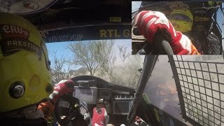 Hitting trees and surfing a valley, long onboard Tim Coronel Dakar 2016 stage 9 screenshot 1