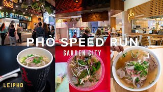 I tried every Pho store. One after the other. Surprising results | PHO SPEED RUN Garden City
